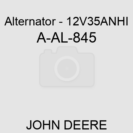 Alternator - 12V,35A,N,HI A-AL-845