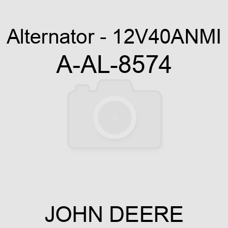 Alternator - 12V,40A,N,MI A-AL-8574