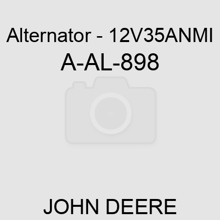 Alternator - 12V,35A,N,MI A-AL-898