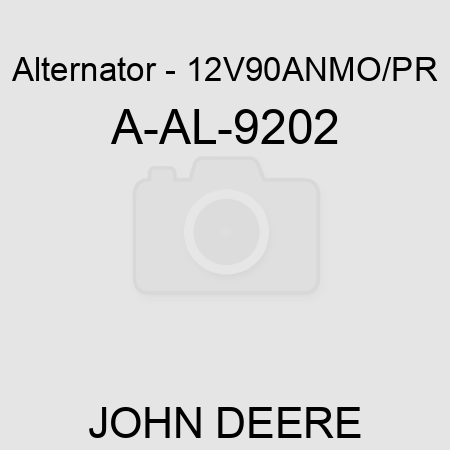Alternator - 12V,90A,N,MO/PR A-AL-9202