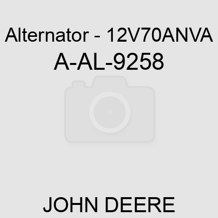 Alternator - 12V,70A,N,VA A-AL-9258