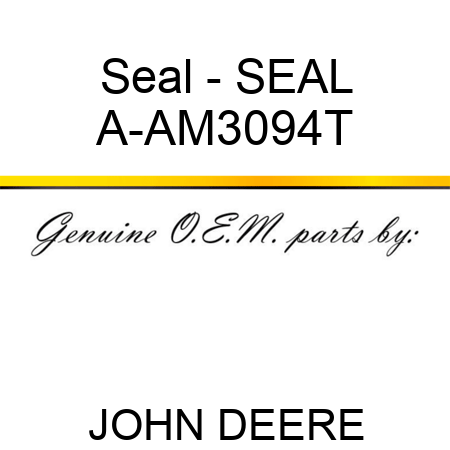 Seal - SEAL A-AM3094T