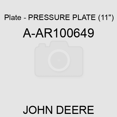Plate - PRESSURE PLATE (11