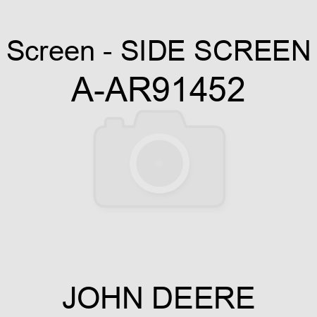 Screen - SIDE SCREEN A-AR91452