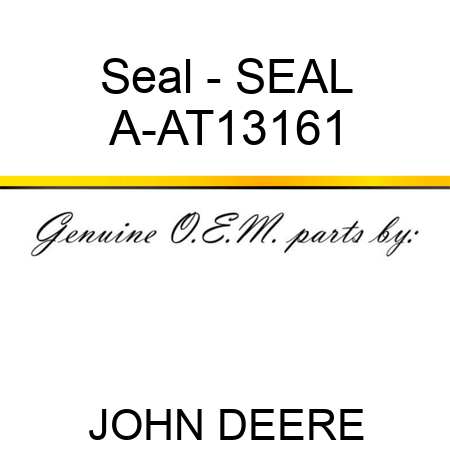 Seal - SEAL A-AT13161
