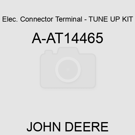 Elec. Connector Terminal - TUNE UP KIT A-AT14465