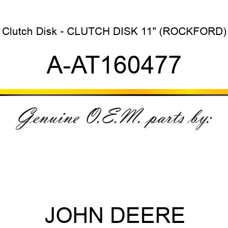 Clutch Disk - CLUTCH DISK, 11