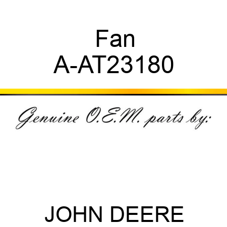 Fan A-AT23180