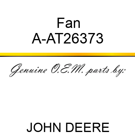 Fan A-AT26373