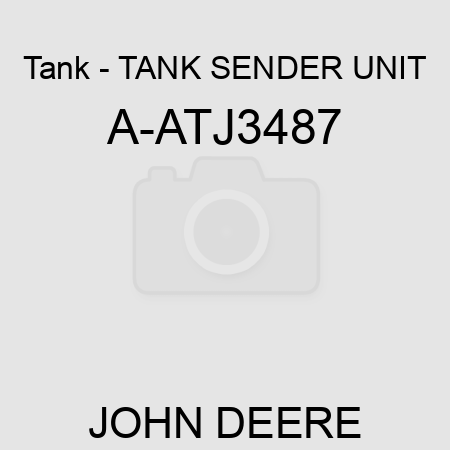 Tank - TANK SENDER UNIT A-ATJ3487