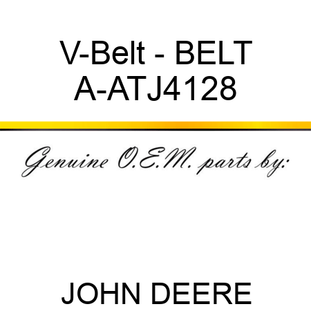 V-Belt - BELT A-ATJ4128