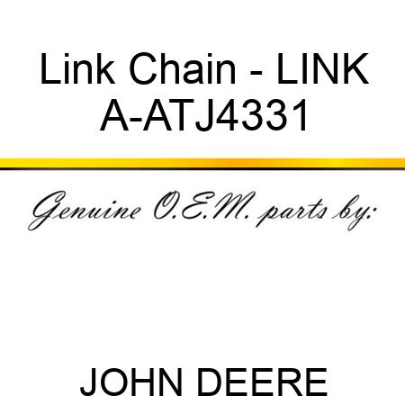Link Chain - LINK A-ATJ4331