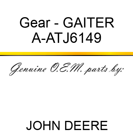 Gear - GAITER A-ATJ6149