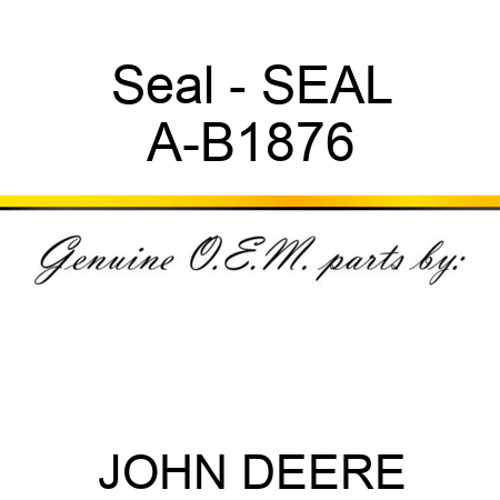 Seal - SEAL A-B1876