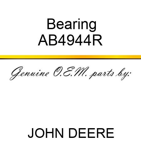 Bearing AB4944R