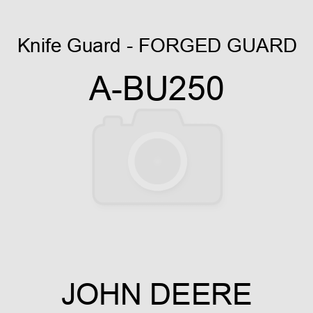 Knife Guard - FORGED GUARD A-BU250