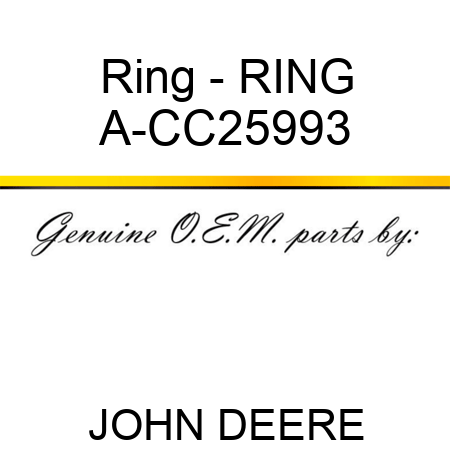 Ring - RING A-CC25993