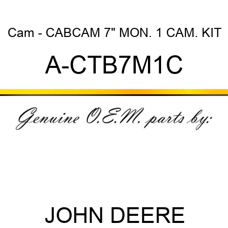 Cam - CABCAM 7
