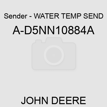 Sender - WATER TEMP SEND A-D5NN10884A