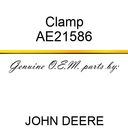 Clamp AE21586