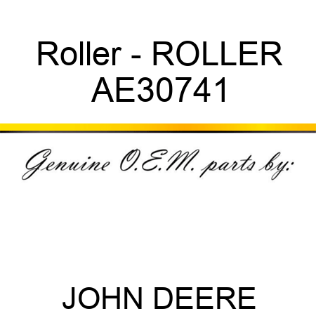 Roller - ROLLER AE30741