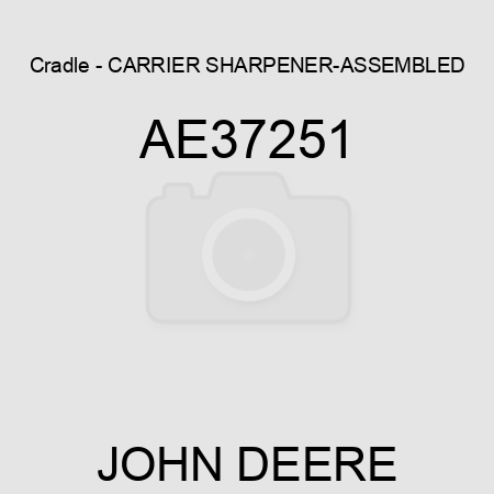 Cradle - CARRIER, SHARPENER-ASSEMBLED AE37251