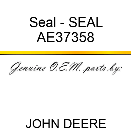 Seal - SEAL AE37358