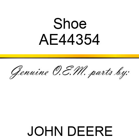Shoe AE44354
