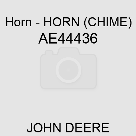 Horn - HORN (CHIME) AE44436