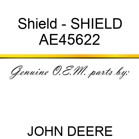 Shield - SHIELD, AE45622