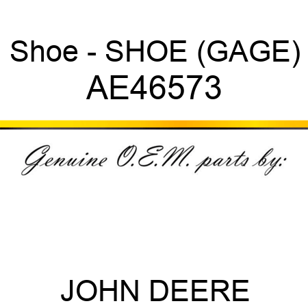 Shoe - SHOE (GAGE) AE46573