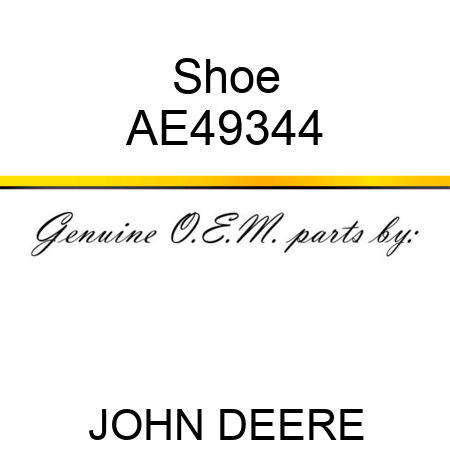Shoe AE49344