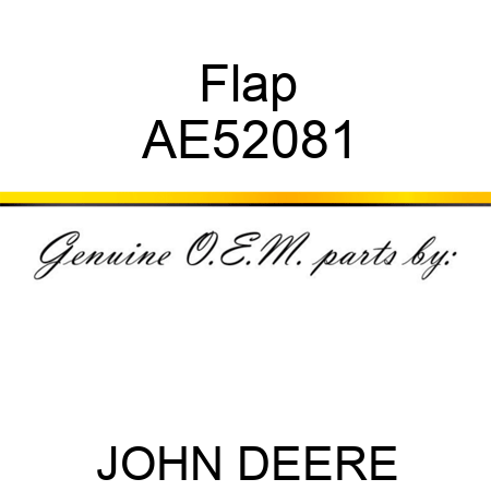 Flap AE52081