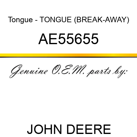Tongue - TONGUE (BREAK-AWAY) AE55655