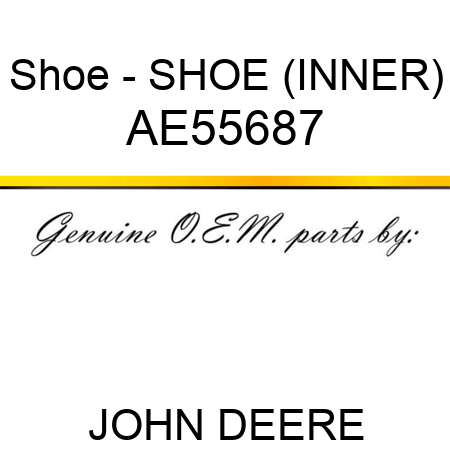 Shoe - SHOE (INNER) AE55687