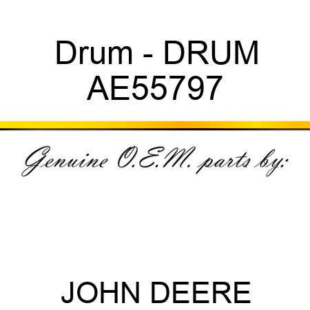 Drum - DRUM AE55797