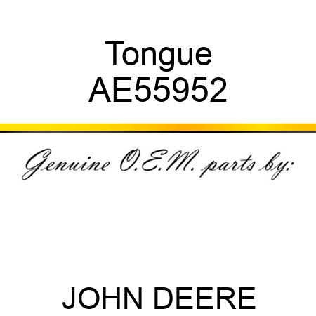 Tongue AE55952