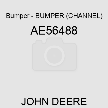 Bumper - BUMPER (CHANNEL) AE56488
