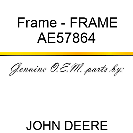 Frame - FRAME AE57864