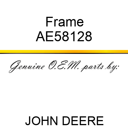 Frame AE58128