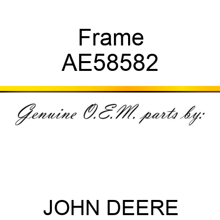 Frame AE58582