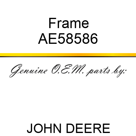 Frame AE58586