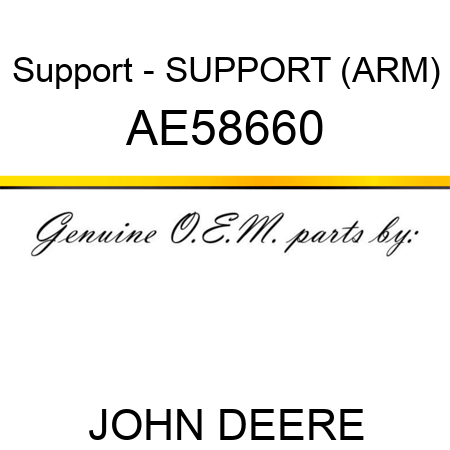 Support - SUPPORT (ARM) AE58660