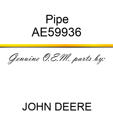 Pipe AE59936