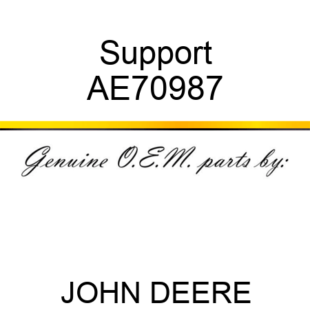 Support AE70987