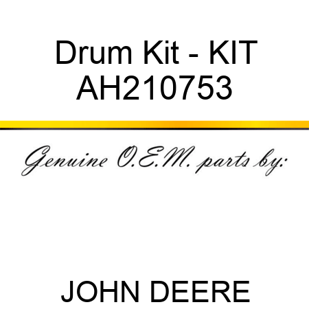 Drum Kit - KIT AH210753
