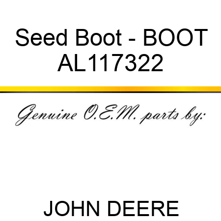 Seed Boot - BOOT AL117322