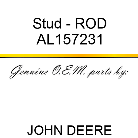Stud - ROD AL157231