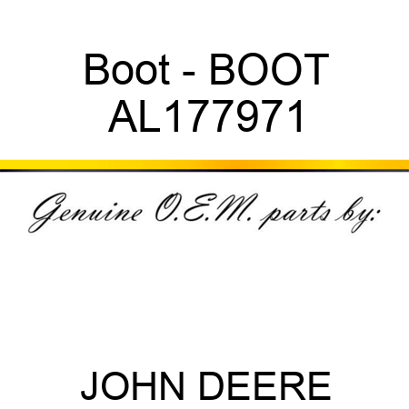 Boot - BOOT AL177971