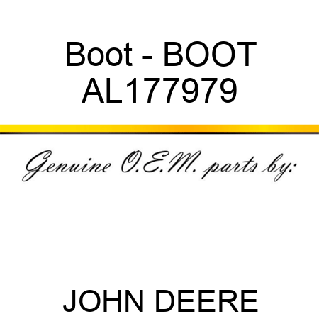 Boot - BOOT AL177979
